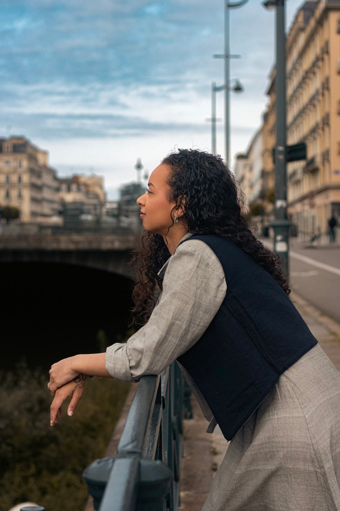 Gilet sans manche Anne-Marie - Aune _ Boutique officielle
