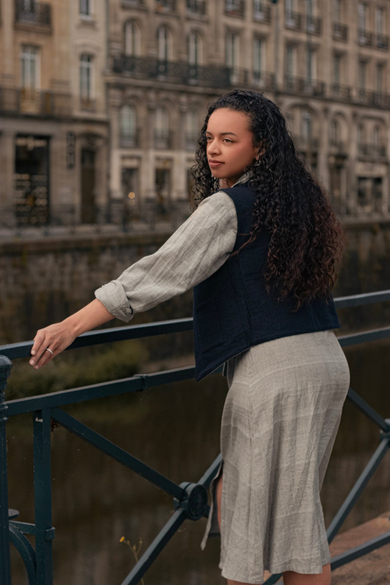 Gilet sans manche Anne-Marie - Aune _ Boutique officielle