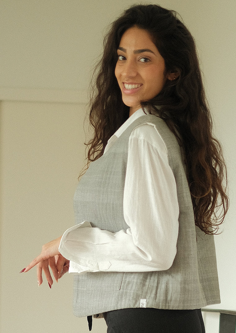 Anne-Marie Blanc et Gris - Aune _ Boutique officielle