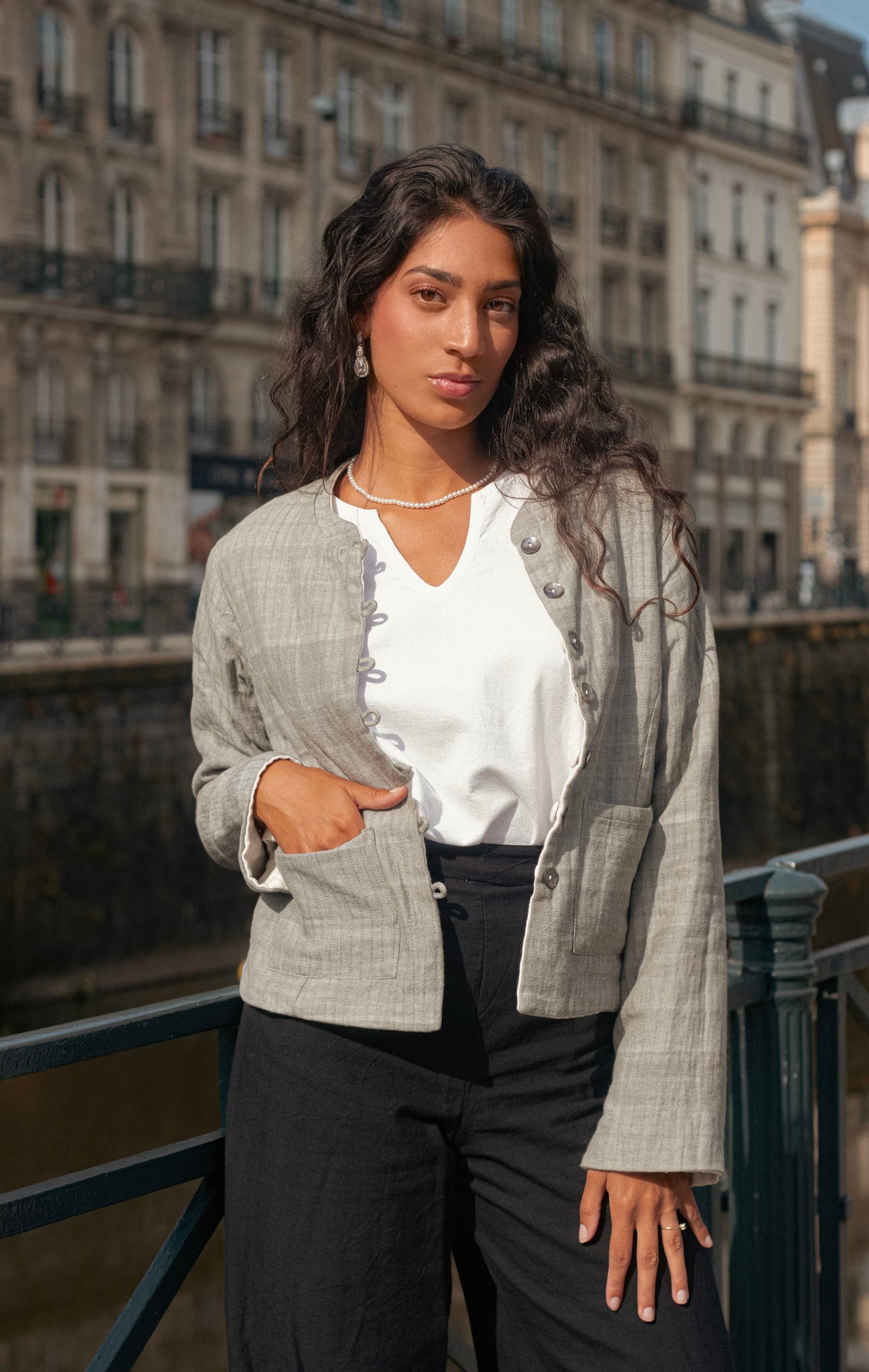 Raymonde Blanche et Grise - Aune _ Boutique officielle