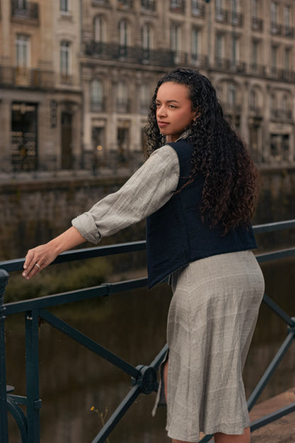 Gilet sans manche Anne-Marie - Aune _ Boutique officielle