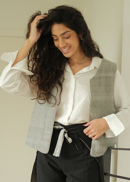 Anne-Marie Blanc et Gris - Aune _ Boutique officielle