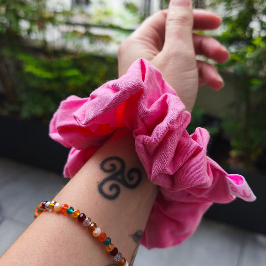 Chouchou Rose Barbie