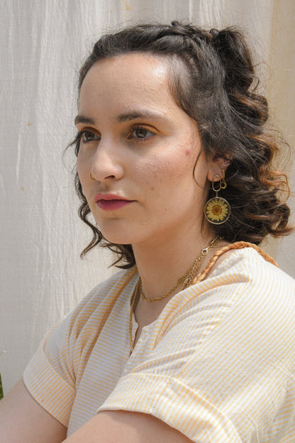 Stéphanie Rayé Jaune - Aune _ Boutique officielle